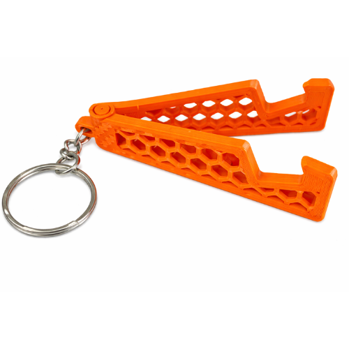 Mini suporte celular e chaveiro portatil - Imagem 2
