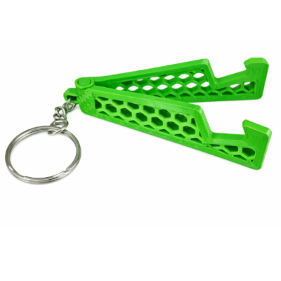 Mini suporte celular e chaveiro portatil