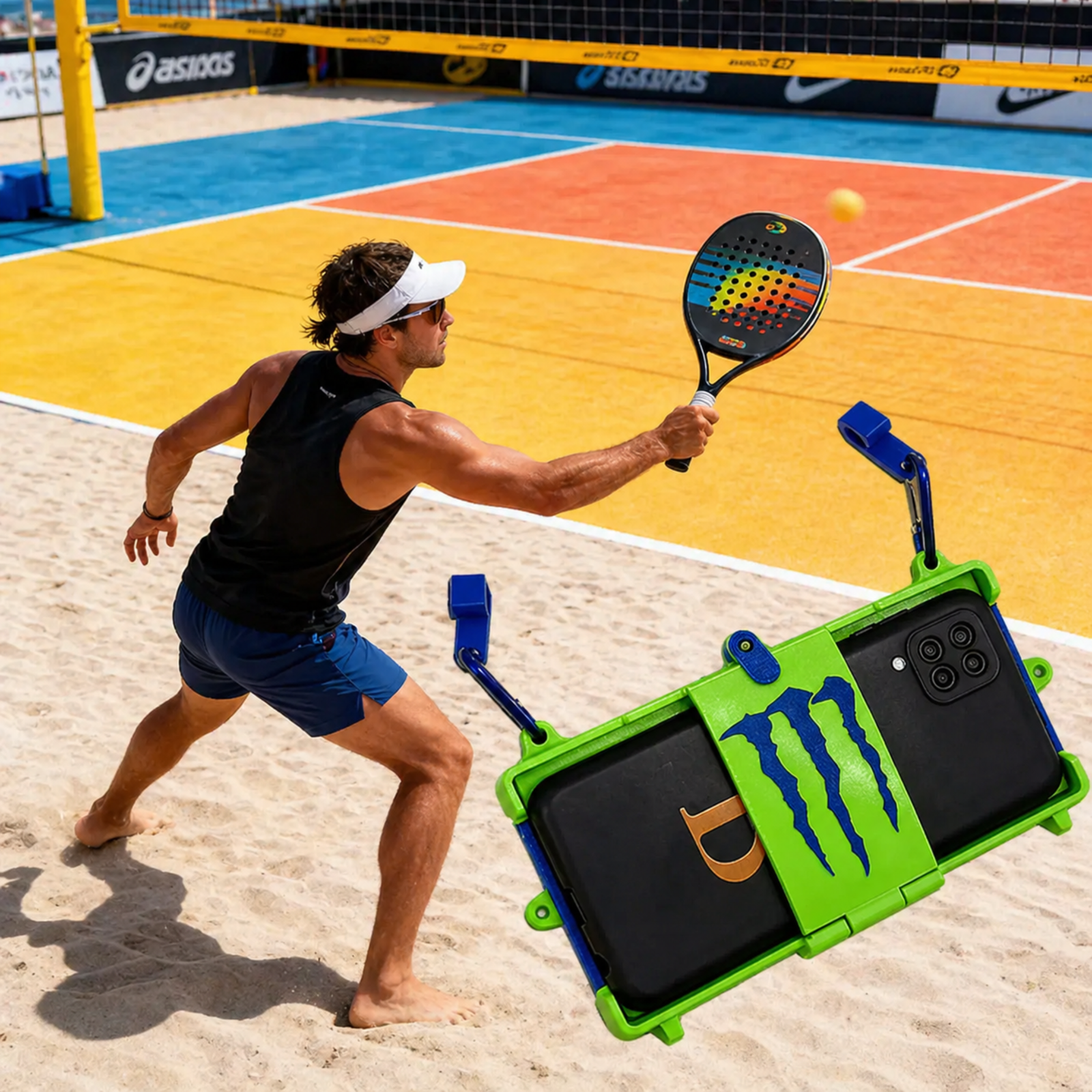 Suporte Porta-Celular para Beach Tennis - Imagem 13
