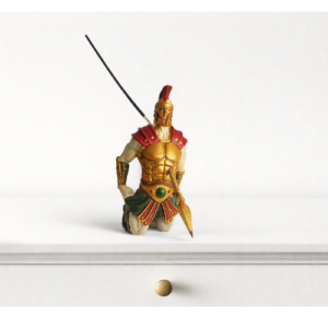 Incensário Guerreiro Espartano – Porta Incenso Decorativo