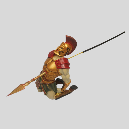 Incensário Guerreiro Espartano – Porta Incenso Decorativo - Imagem 2