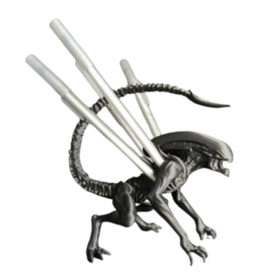 Porta-Canetas Alien Decorativo