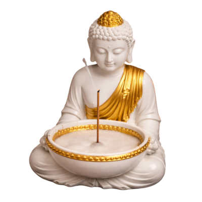 Incensário Buda Decorativo
