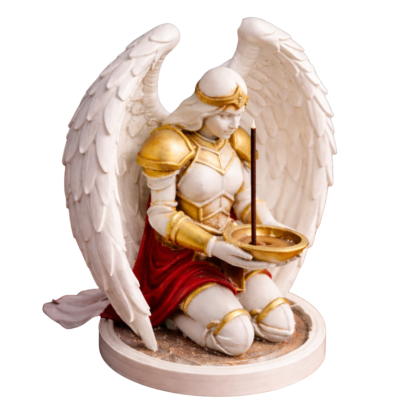 Incensário Anjo Blindado Decorativo
