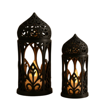 Kit 2 Luminárias Marroquinas