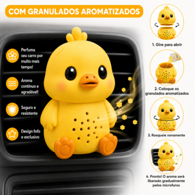 Cheirinho para carro Pintinho personalizado