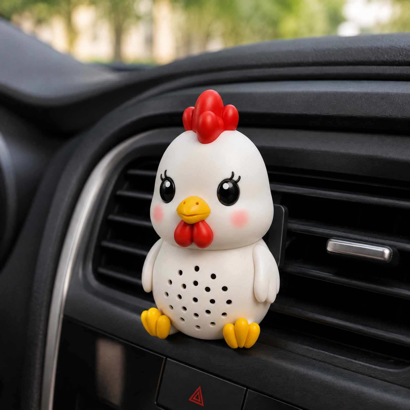 Cheirinho para Carro Galinha Personalizado – Aromatizador Automotivo Recarregável - Imagem 4